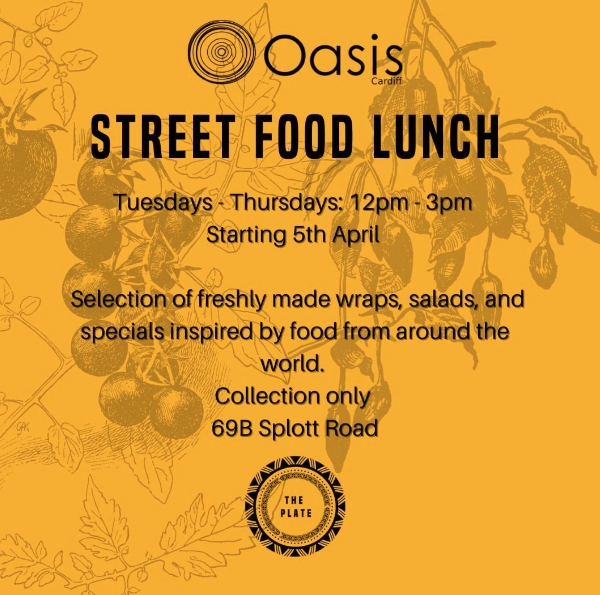 Oasis Cardiff Street Food Lunch
