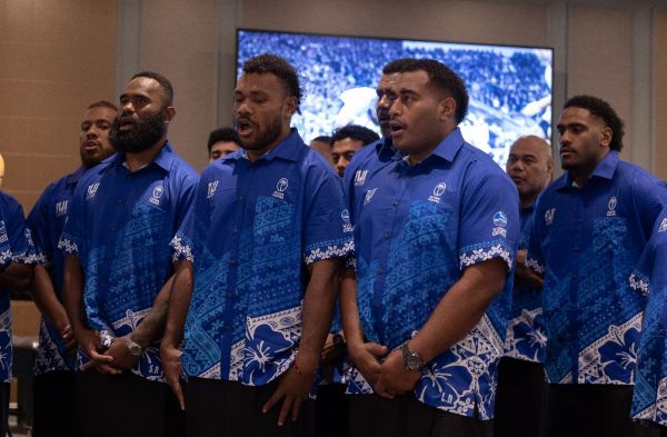 Cardiff welcomes Fiji rugby team at civic reception ahead of historic summer fixture