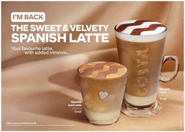 Client Image: Costa Coffee Spanish Latte